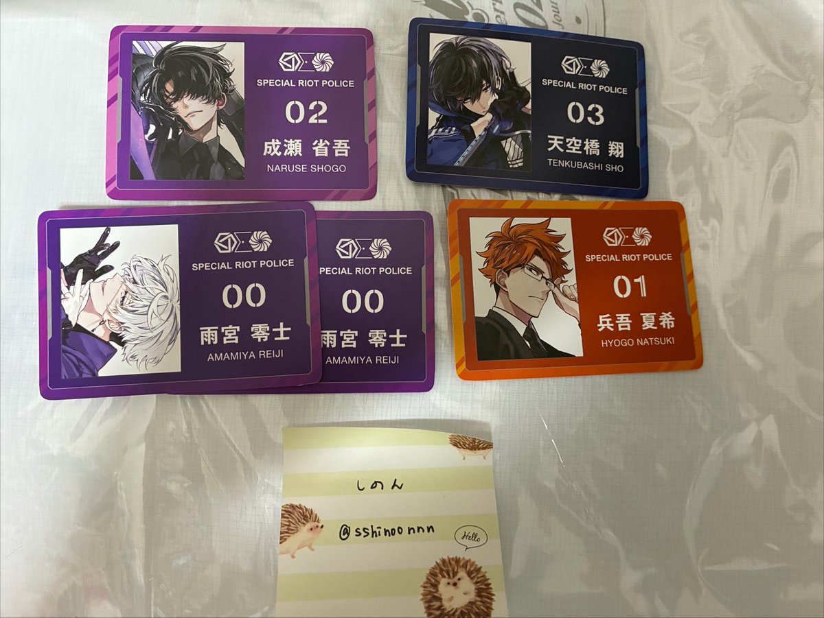 sshinoonnn's tweet photo. 【交換】
東京エイリアンズ　ねこっこ
缶バッチ、クリアカード、特典

譲→画像参照

求→郡司

纏めて交換していただける方、郵送での交換希望です。
宜しくお願い致します。 https://t.co/iXEVCYumyl