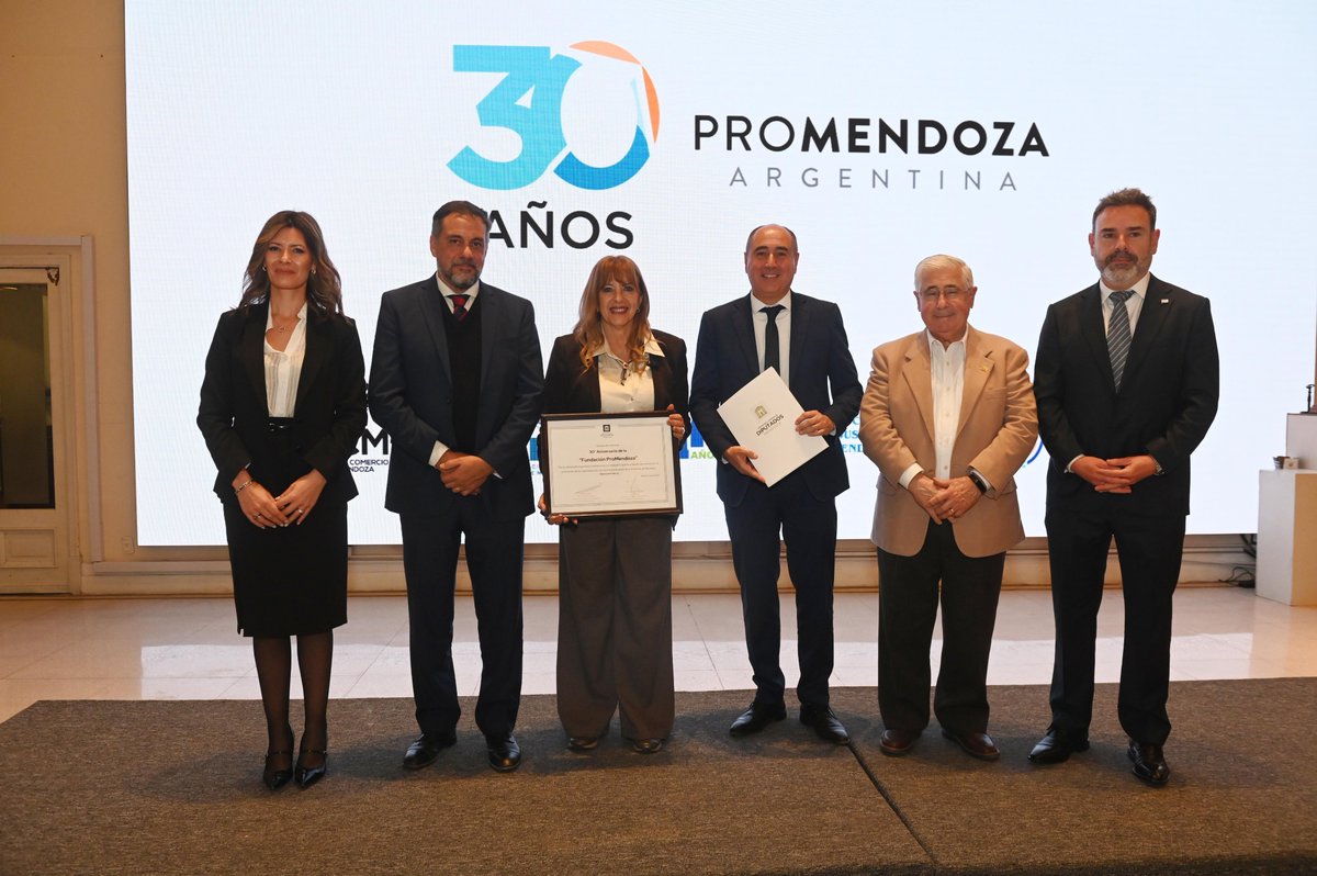 promendoza's tweet photo. Un día como hoy, pero de 1996, nacía nuestra institución. Celebramos nuestros primeros 30 años agradeciendo a todos los que han sido parte de este trabajo potenciando la internacionalización de Mendoza. https://t.co/2of9ILs0UY