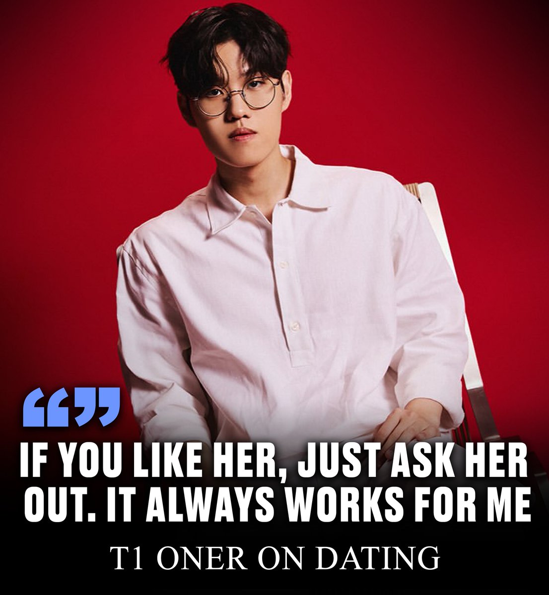 Abyss_ix's tweet photo. 🚨 | T1 Oner shares a dating advice: https://t.co/bWtWoxs1xj