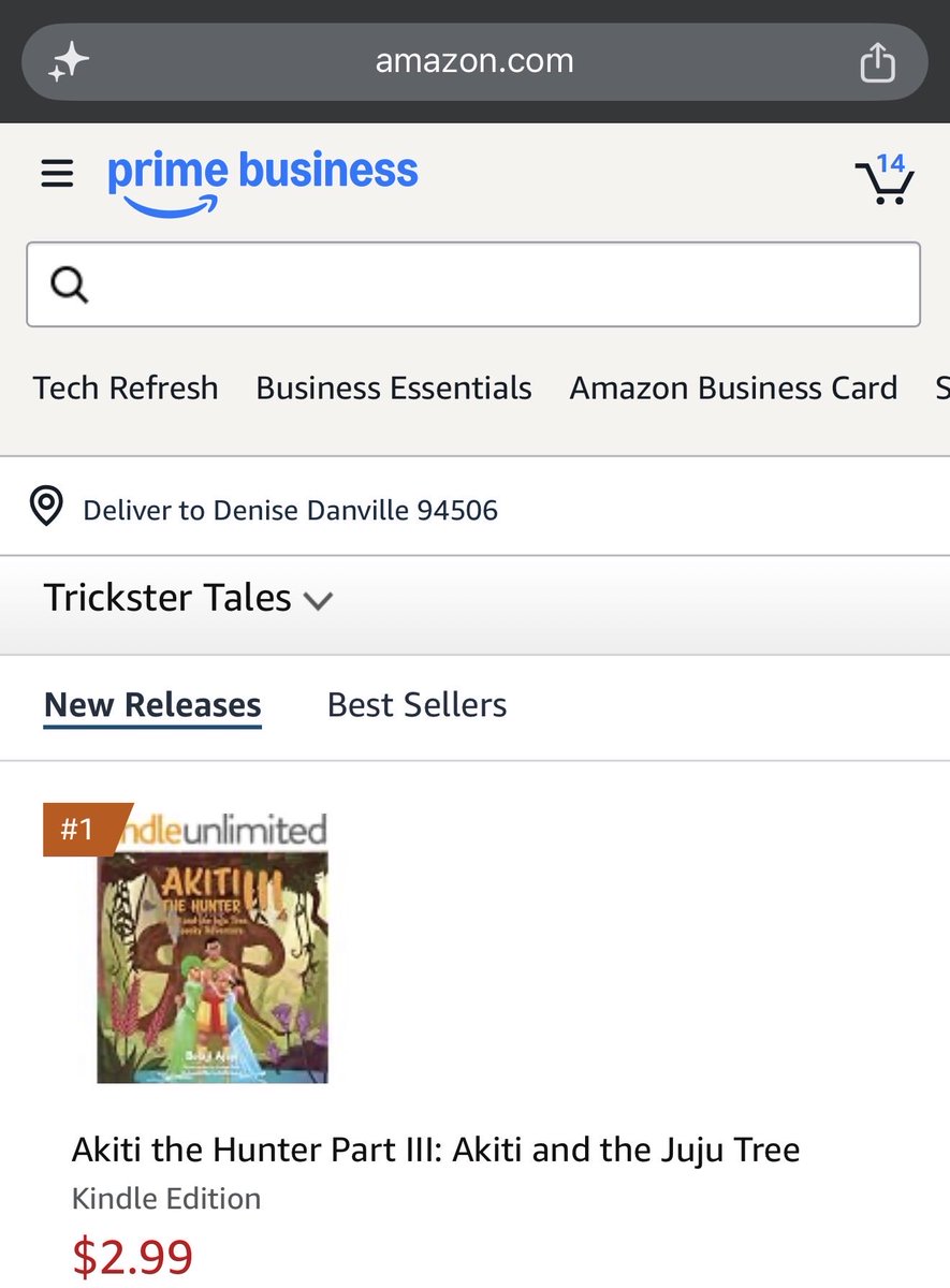 sv_ned's tweet photo. We did it, we did it, Joe

Hello Akiti the Hunter Tribe, 💚

Thank you so much for your love, kindness, and support! You showed up and showed out for us on Amazon. You understood the assignment, and you delivered with flying colors.

May God Bless You and Your Families.

Akiti the Hunter Part I  

#3 in Children's Trickster Folk Tales eBooks
#4 in Children's African Folk Tales (Kindle Store)

Akiti the Hunter Part III

#1 New Release in both categories
#4 in Children's Trickster Folk Tales eBooks
#9 in Children's African Folk Tales (Kindle Store)

Both books achieved Top 4 on Amazon’s Bestsellers List ‘Trickster Tales’ category. Our initial goal was to make the top 100 list, but your love and support elevated us to the Top 5.

Won’t he do it!🙌🏾

https://t.co/DtnBMa3KZ1