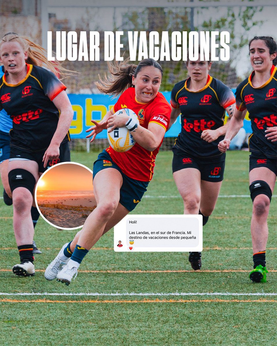 ferugby's tweet photo. 🏖️⛰️🌊 

Preguntamos a nuestros jugadores qué lugar no puede faltar en sus vacaciones de verano. 

#LoQueNosUne https://t.co/8Tri16u5u2