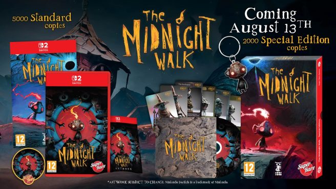 IsGameKeyCard's tweet photo. 🟢 The Midnight Walk will be distributed as a real Game Cartridge in EUR. #Switch2 #PMStudios #GameCard https://t.co/WHtjarNbHT