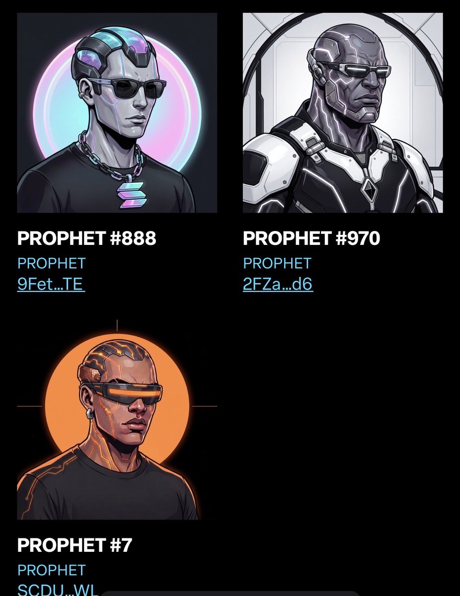 kevinwburger's tweet photo. Minted OG Phase of @ProphetsOnSol https://t.co/LNe2YCrkEi