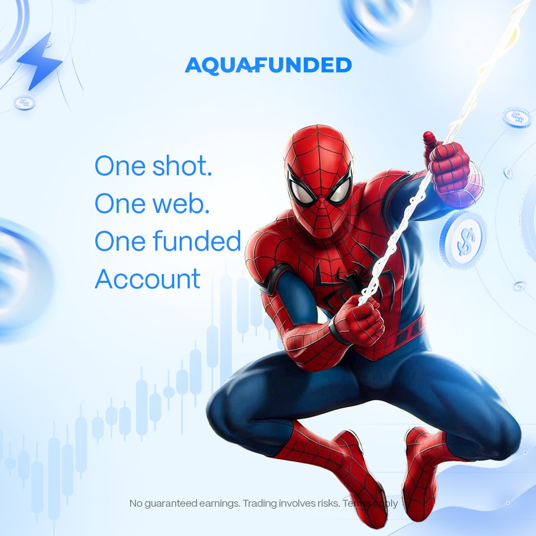 AquaFunded's tweet photo. One Step Flex is officially live!

One shot. One web. One funded account.

✔️ One day pass to Funded
✔️ 10% Static Max Loss
✔️ First Payout in 7 Days
✔️ 100% Profit Split Available
✔️ No Consistency Rules

Get yours now at https://t.co/sQEUT6q3dV https://t.co/cwrZIjut1S