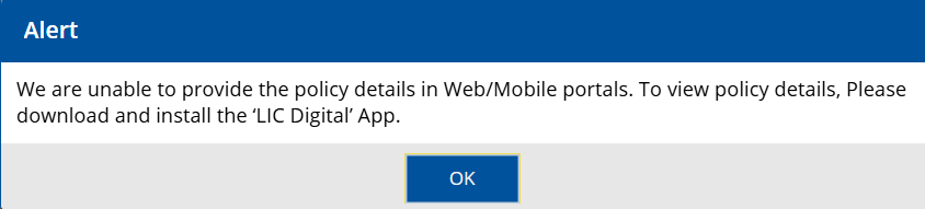 TharwalAshutosh's tweet photo. @LICIndiaForever Why I am not allowed to view my own LIC details using my login credentials on website? Facing too many issues with the website, after resetting password it never allows to login using passwords. Why so many issues? https://t.co/qr63wJqie4