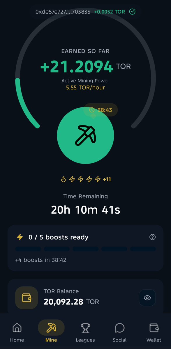 ZAwzawoo824's tweet photo. Day 27 mining @ToriumNetwork

20k $TOR secured.

$TOR Blockchain will go live in 2027.

Total supply 2B
$1M already raised 

Start mining today.

Get started here  

https://t.co/vL5IW5AkMO

Invitation code: TORIUM-OQBA60

#Torium https://t.co/SABXiTQA0m