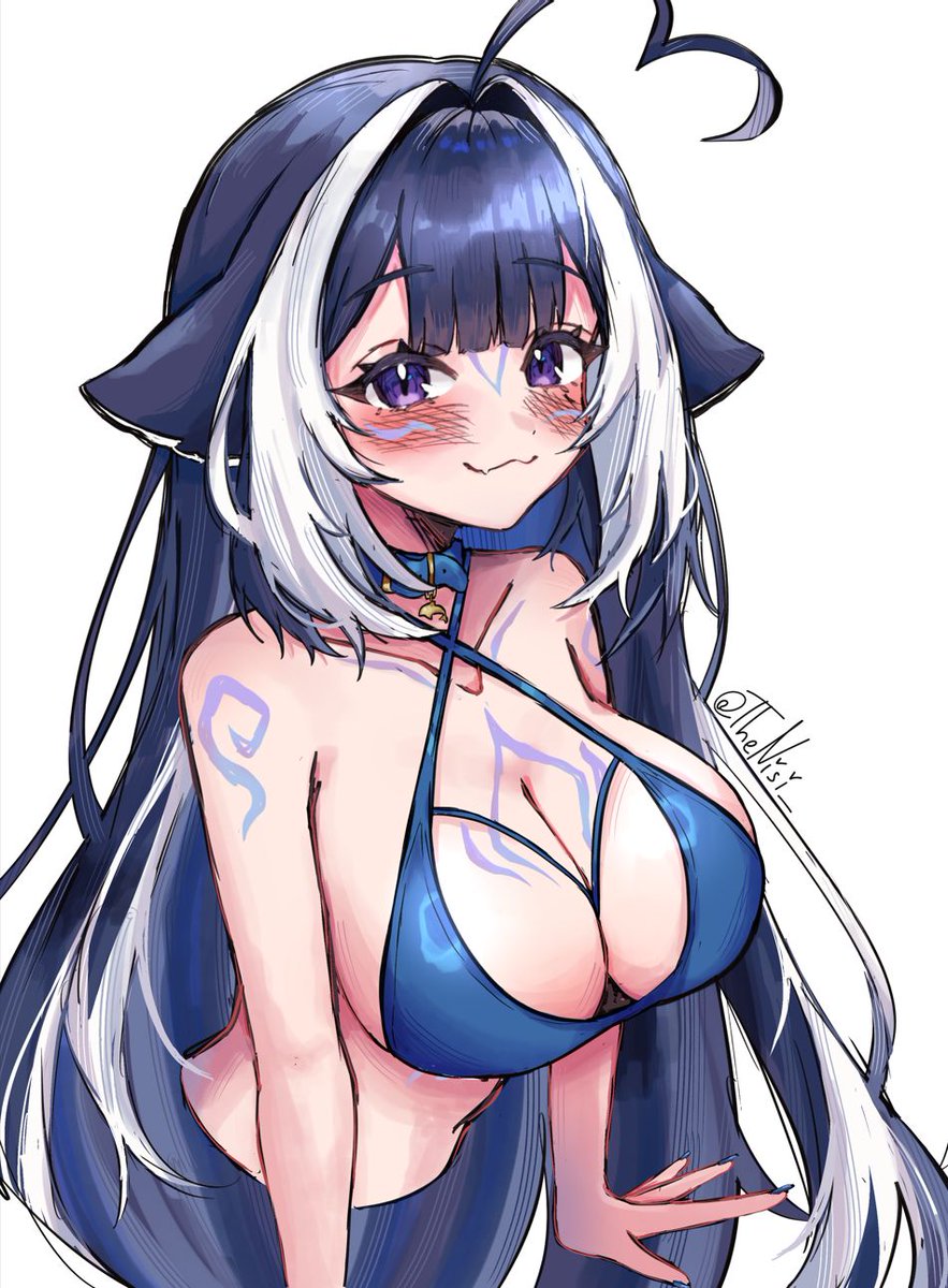 TheNisi_'s tweet photo. HAPPY (LATE) BIRTHDAY LILY 💙 #ShylilyArt https://t.co/pKjxXwJKOg