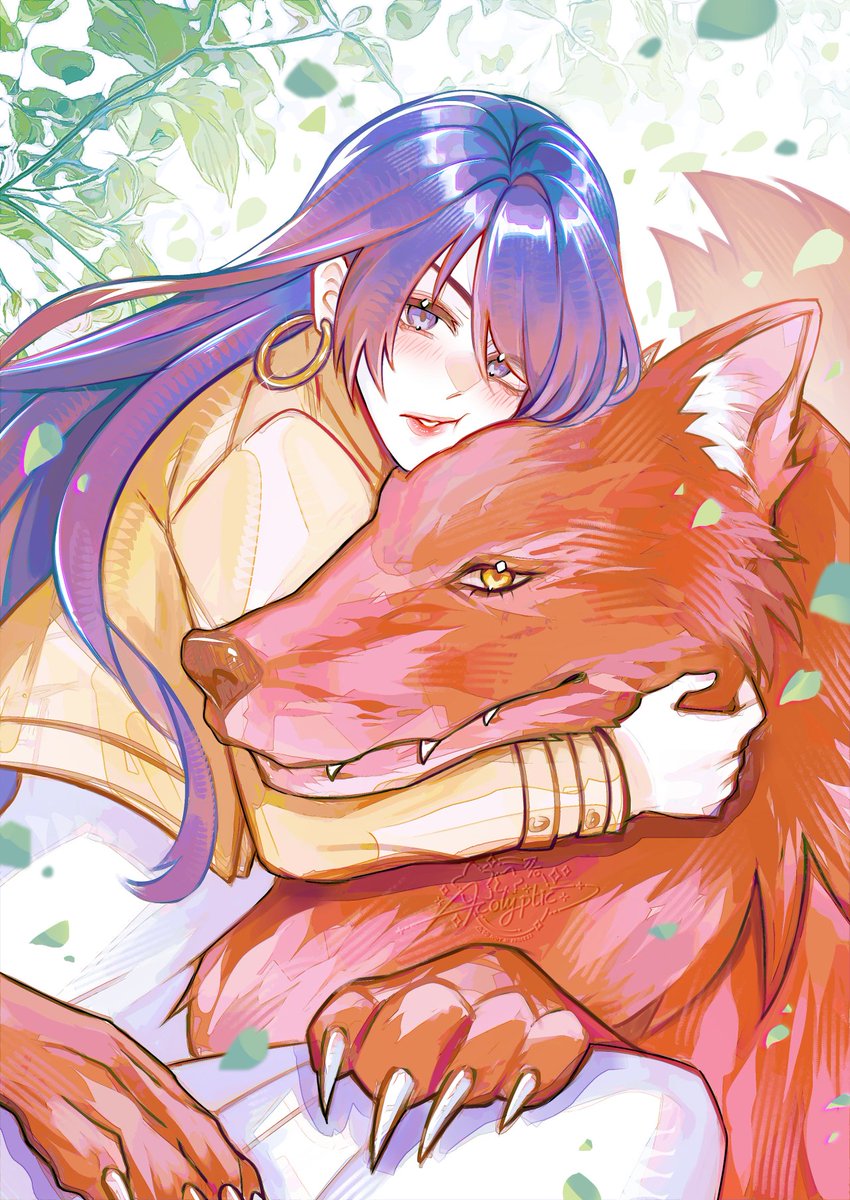 acolyptic's tweet photo. I can't be the only one who want to fluff &amp; squish Valko in his wolfie form right? He's just an oversized ppuy 🐺🍫✨
#BringBackValko #ValkoIsLoved #全世界都爱敖尹 https://t.co/3RpswFIvT4