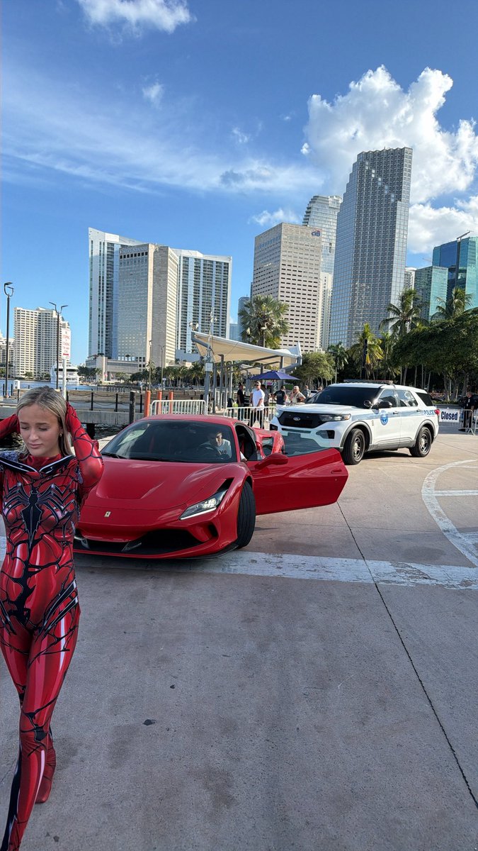atitty_'s tweet photo. Would you pick seeing spider-man or driving the Ferrari https://t.co/EflVwpGE4M