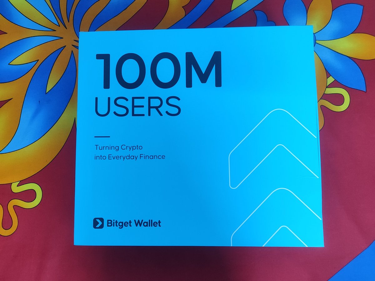 first_time27's tweet photo. 100M Users 🥳 || 8th Anniversary Gift 💙

 A Sincere Thank You To The "Bitget Wallet" Team For This Thoughtful Gesture.Your Support And Recognition "Mean A Lot To Me", And I Truly Appreciate This Amazing Gift. 🥀

Don't Forgot To Congress Me <3! 😝

#BitgetWallet100M https://t.co/2af6ZVGMfl