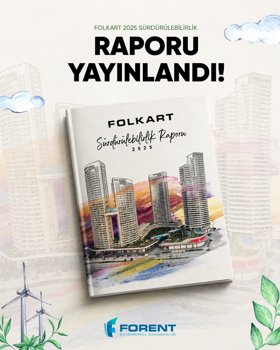 forent_tr's tweet photo. Folkart 2025 Sürdürülebilirlik Raporu yayınlandı.

Yaşanacak yapılar inşa ederken, geleceğe değer katacak adımlar atmak da bu anlayışın önemli bir parçası. https://t.co/ezTzThS9GD