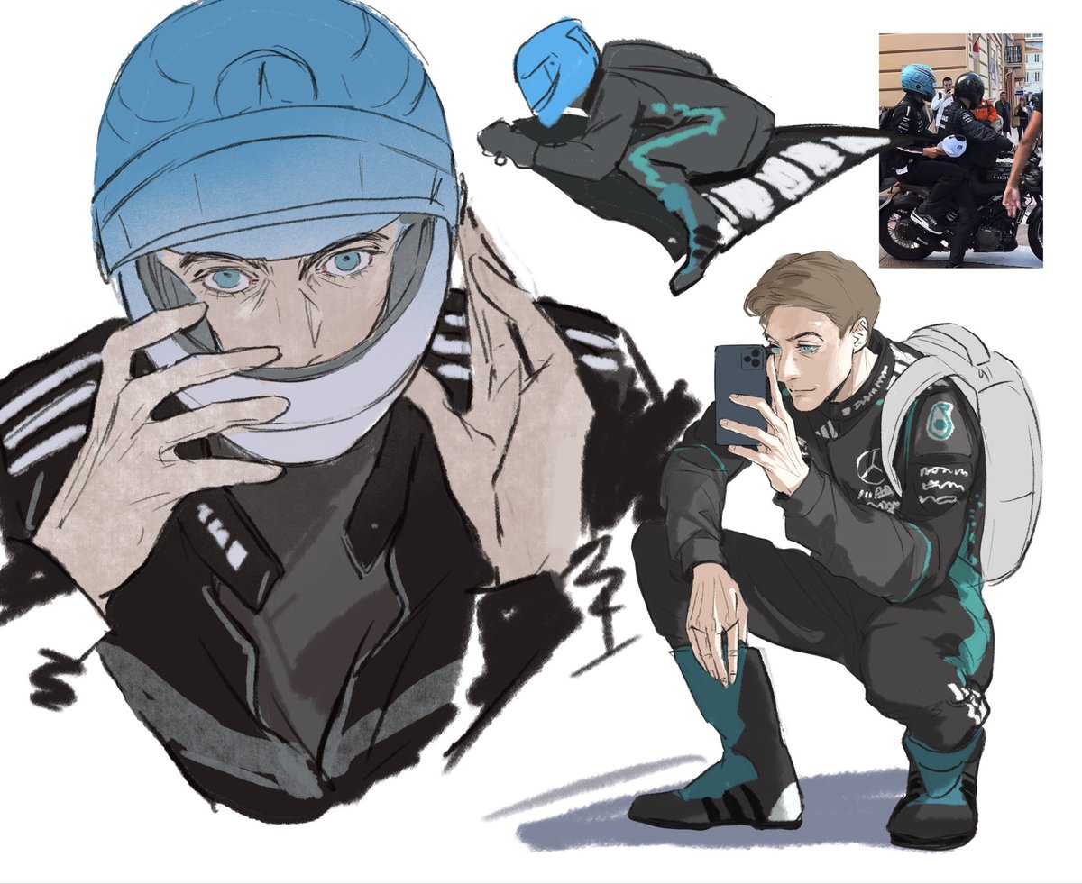 lilymmmm1's tweet photo. Motogp 
#GR63 #GeorgeRussell https://t.co/QZD6er9jbJ