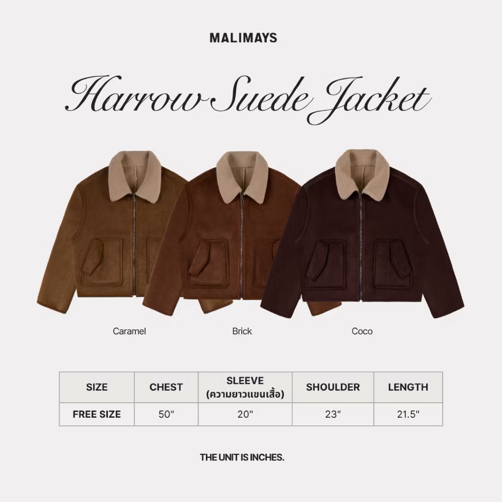 jimojik's tweet photo. ส่งต่อแจ็คเก็ต MALIMAYS Harrow Suede Jacket 

650 รวมส่ง ดูเพิ่มเติมเดมมาได้เลยค่า 

#ส่งต่อmalimays #malimays #ส่งต่อเสื้อผ้า #โล๊ะตู้ #ส่งต่อเสื้อผ้ามือสอง #ส่งต่อเสื้อ #ส่งต่อเสื้อกันหนาว #ส่งต่อเสื้อโค้ท https://t.co/JpgCEueEPa