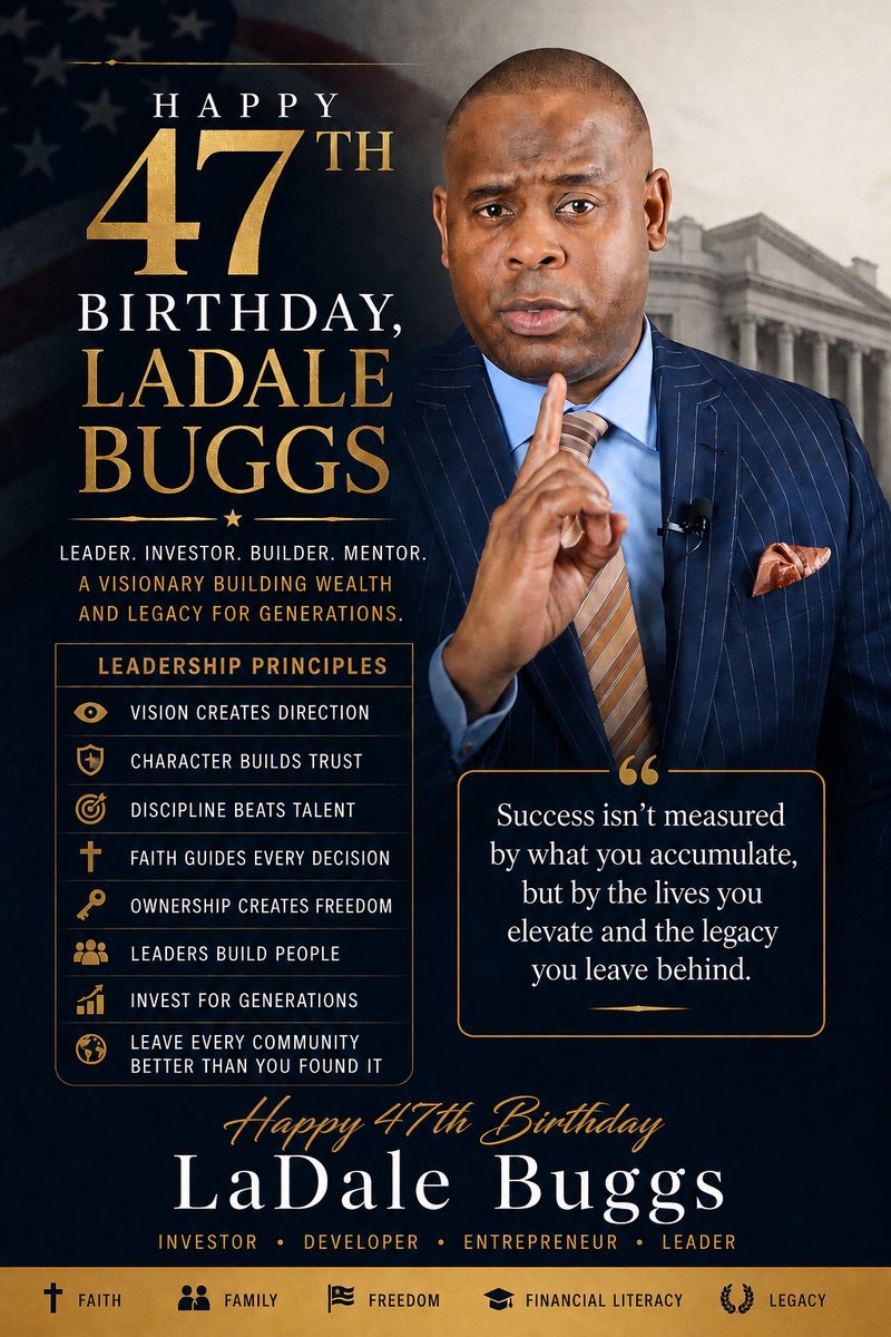 LaDaleBuggs's tweet photo. Happy 47th Birthday 🎉 🎁 https://t.co/2OfnVHOHmu
