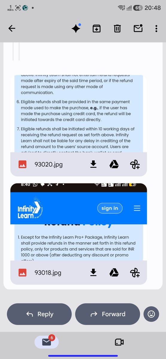 ankur255's tweet photo. Its regarding ticket no. 345659.
I raised request 4 refund on full fees within 7 days as per ur policy/rules &amp; regulations. But customer care only givea excuses &amp; not initiating refund. U urself not following ur rules &amp; regulations.
@sri_schools https://t.co/fukl34lZ2X