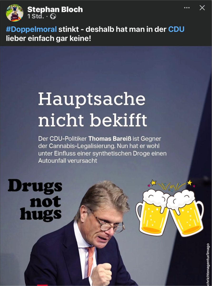 KAnalytischBack's tweet photo. Doppelmoral der Konservativen‼️

Heute am Beispiel des VERKEHRSPOLITISCHEN SPRECHERS der @CDU @Thomas_Bareiss 

🥦🥦🥦 https://t.co/tOdaathKQc