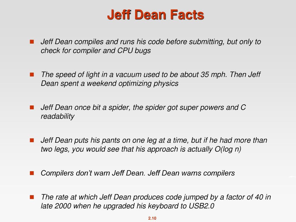 lalejo28's tweet photo. @lendersacc Es una bestia el chabon, no por nada existían estos Jeff Dean facts https://t.co/hDzjxyjwHi