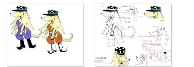 K_FIVE_TMBS's tweet photo. かなりトビーさんの影響を受けたキャラクターも出てきました(いつもよりもっと。アイデアスケッチの方法を参考にしてみたら,いつもよりたくさんアイデアが湧き出て来て、彼のスゴさを実感しました！)

#K_FIVEのフレンズ https://t.co/jCK7Ma365K