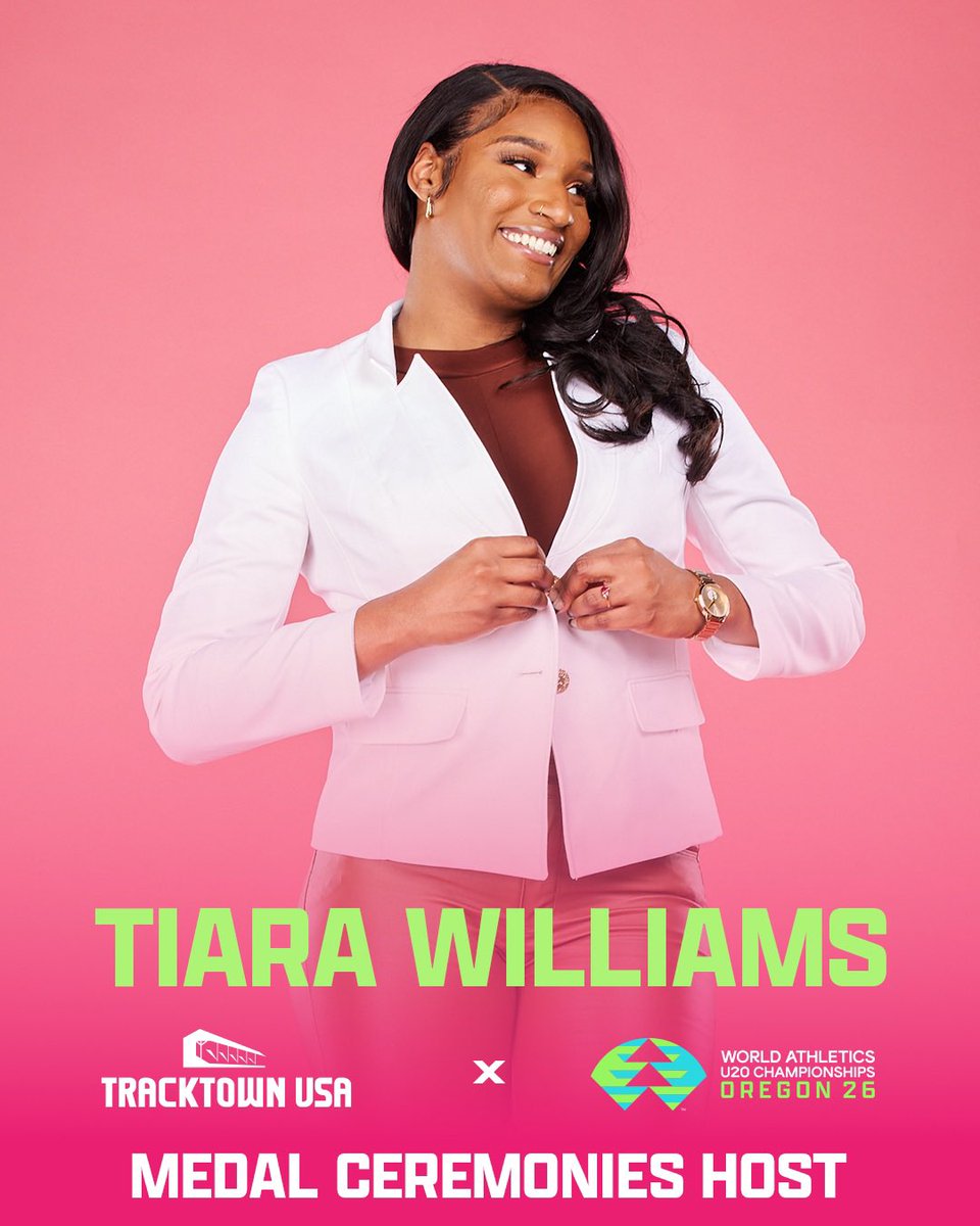realtalkwithtee's tweet photo. It’s truly an honor to crown the next generation of track and field stars 🥹

See you soon medalist 🥇🥈🥉 https://t.co/rPnUjN4FBA