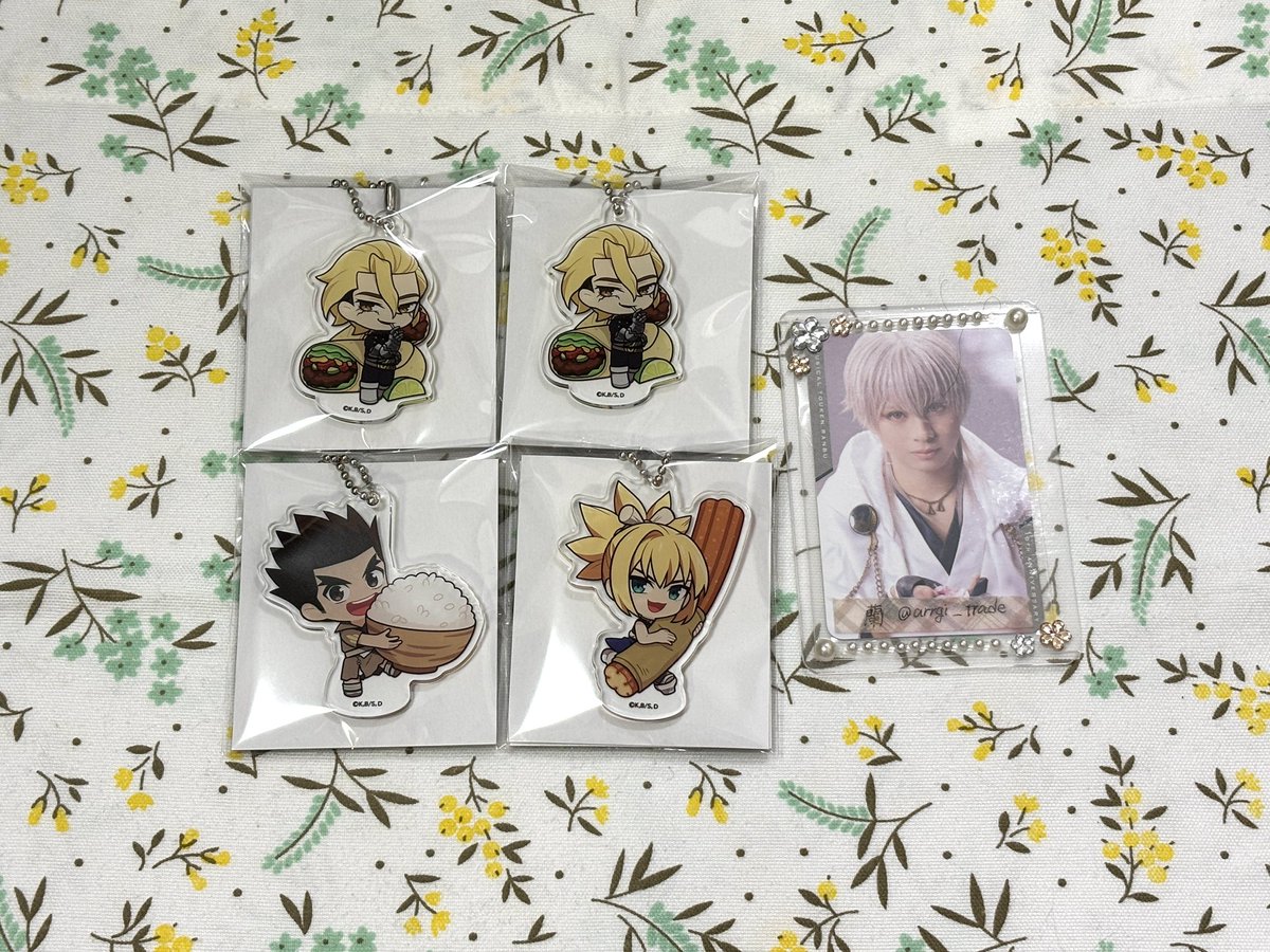 arrgi_trade's tweet photo. 【交換/譲渡】Dr.STONE アモカフェ チケット風ステッカー ミニアクリルスタンド

譲
ステッカー：☆ゼノ.コハク.〇SAI
アクスタ：☆スタンリー.コハク.大樹
ビジュカ：☆SAI
場面写特典：画像参照

求
ス：龍水〜2
ア：龍水1.*スイカ1
特典：龍水1
定価+送料

詳細→ https://t.co/GThiqTWQzm