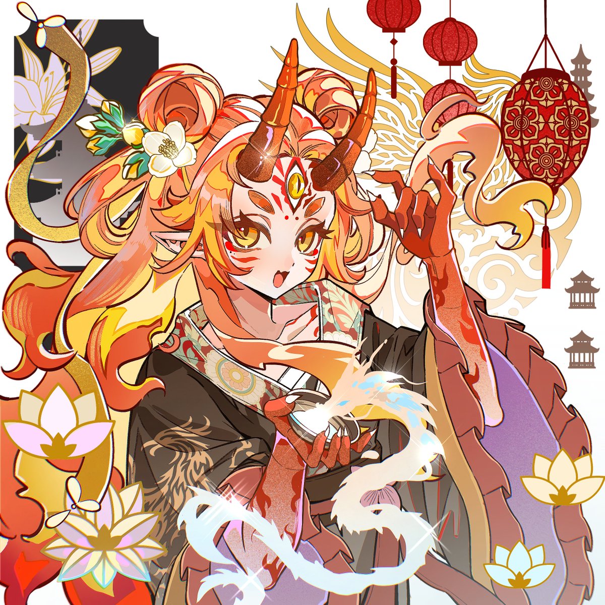 FfxivMaiden's tweet photo. Art done by the amazing @Pasbi1004 of my Pathfinder Character ♥ 

Find them on Vgen: https://t.co/giK5muIcef https://t.co/FZVeHH7Bhl