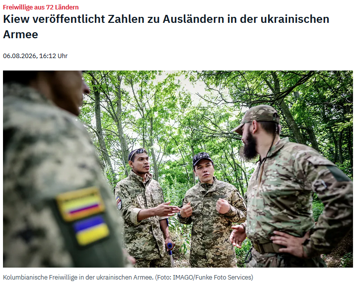 PeterBorbe's tweet photo. 16.000 Söldner aus 72 Staaten hat die Ukraine im Einsatz. Die bekommen einen durchschnittlichen Sold von umgerechnet rund 5.800 Euro im Monat, bei Truppen für besonders riskante Sturm-Einsätze soll es auch schon mal fast das Doppelte sein.
Und wer zahlt den ganzen Spaß? Wir natürlich!
https://t.co/D6hhnQ914B