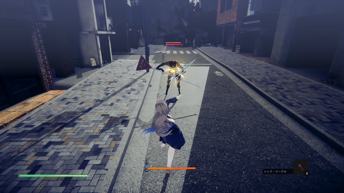 blue_exedra's tweet photo. 終末百合系剣戟3Dアクションゲーム「トワイライトコード」を #東京ゲームダンジョン13 に出展します！

🗓️8/8(土) 都立産業貿易センター浜松町館
📍スペースは3Q-12
⌚試遊時間約10分
🔪殺伐百合要素もあります

ぜひ遊びに来てください～！ https://t.co/0kgTY0frhS