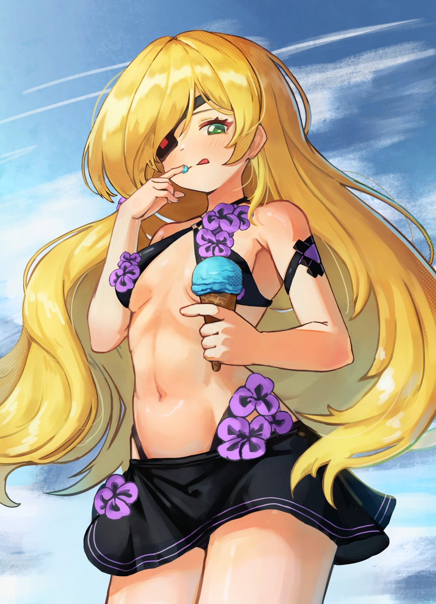 Takatsuki141005's tweet photo. Othinus in a swimsuit - Toaru 
#Toaru #Othinus https://t.co/m0dUNsKePA