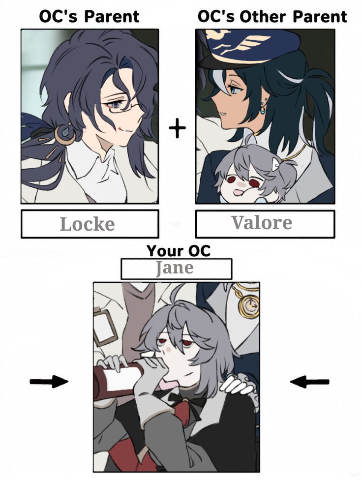 Nelumbo_nucife2's tweet photo. The genes weren't passed down 

Cael's oc named Valore has custody over Jane (half of it) https://t.co/YAbaElPPPt