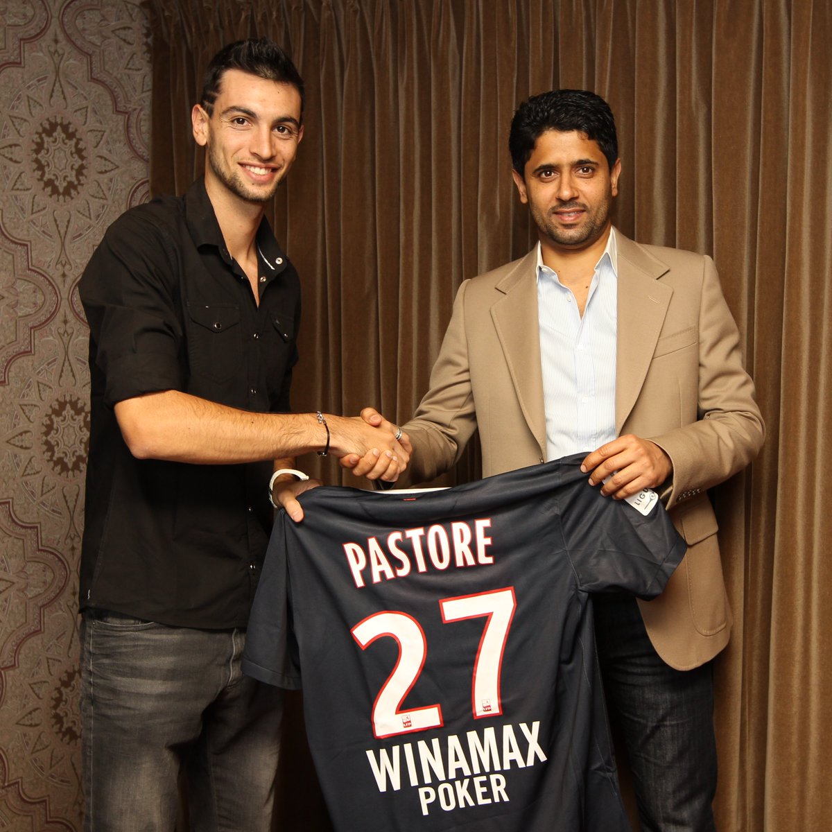 PSG_espanol's tweet photo. 🔙 Se cumplen 15 años del fichaje de @Javi_Pastore. 🇦🇷

¡El Flaco, una leyenda del París Saint-Germain! ❤️💙 https://t.co/lVr9rXNXZ8