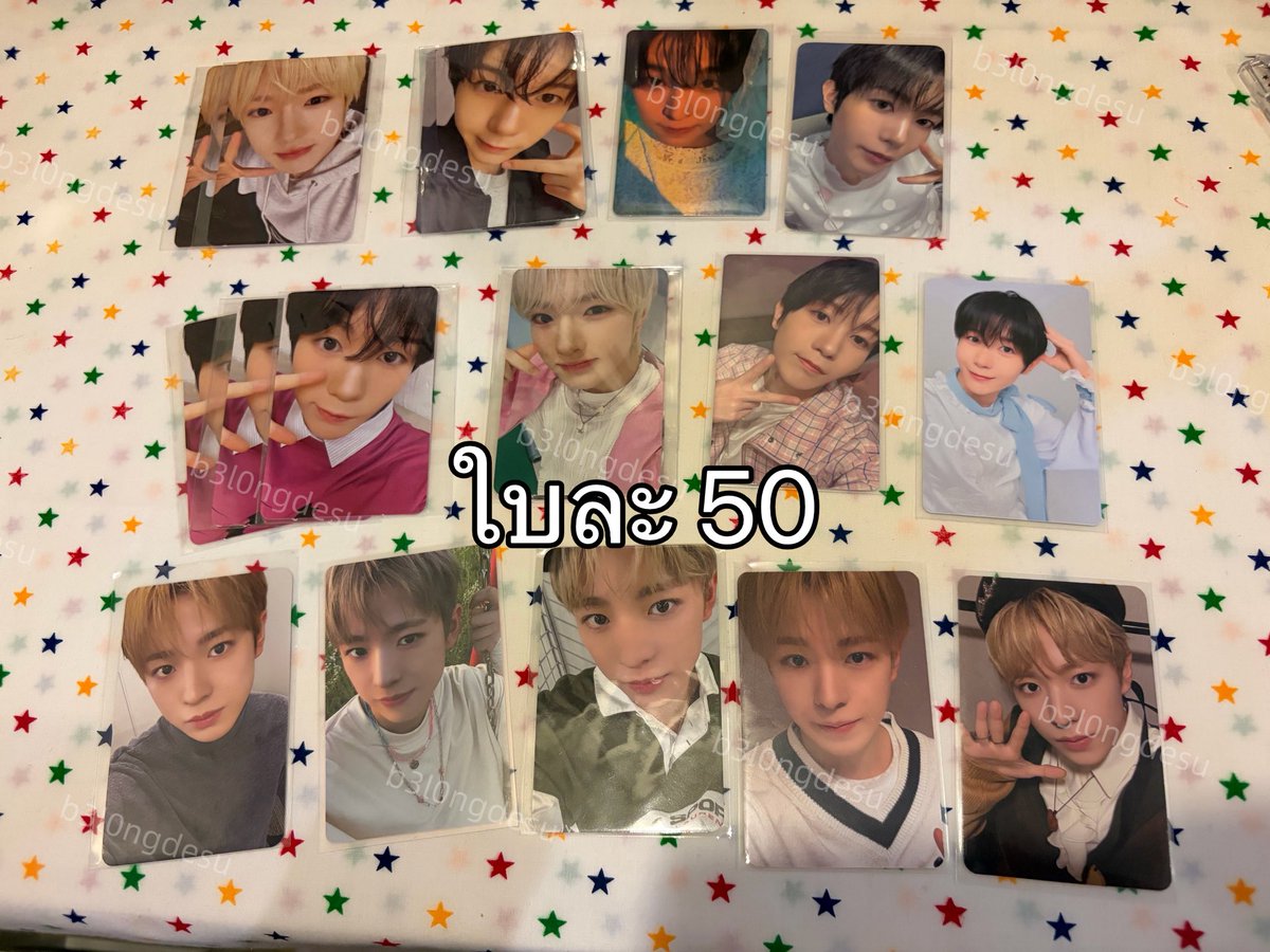 b3l0ngdesu's tweet photo. wts/พร้อมส่ง โละการ์ด
ชิอน ริคุ ยูชิ แจฮี เรียว ซาคุยะ

ภาพ 1,2 ใบละ 50
ภาพ 3 ใบละ 100
ค่าส่ง 30 ยอด 150 ส่งฟรี

สนใจdm บางใบมีตำหนิเล็กน้อยขอดูเพิ่มเติมได้ค่ะ 🙇🏻‍♀️💖
#ตลาดนัดnct #ตลาดนัดnctwish https://t.co/FSHElJuPmc