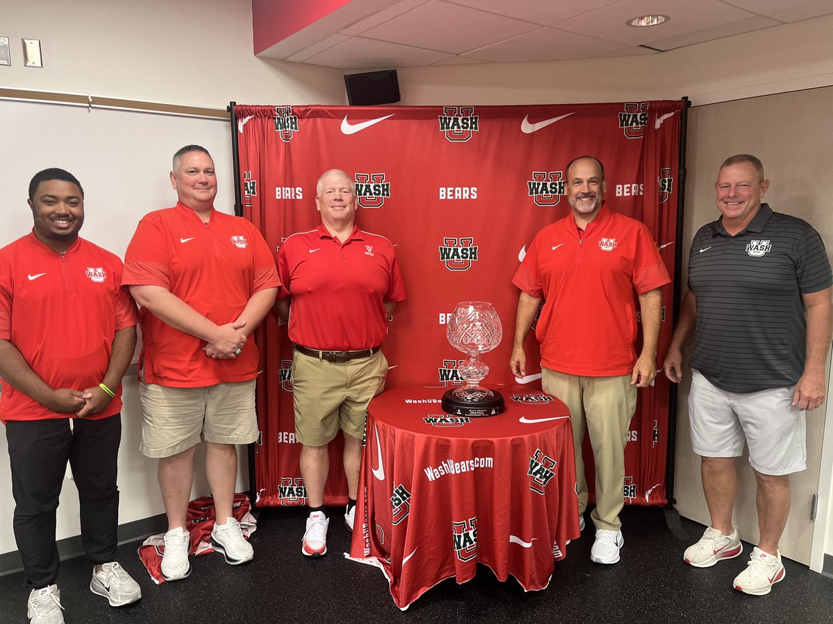 washufootball's tweet photo. Director’s Cup Champions #Compete https://t.co/fnXTS0ahkF