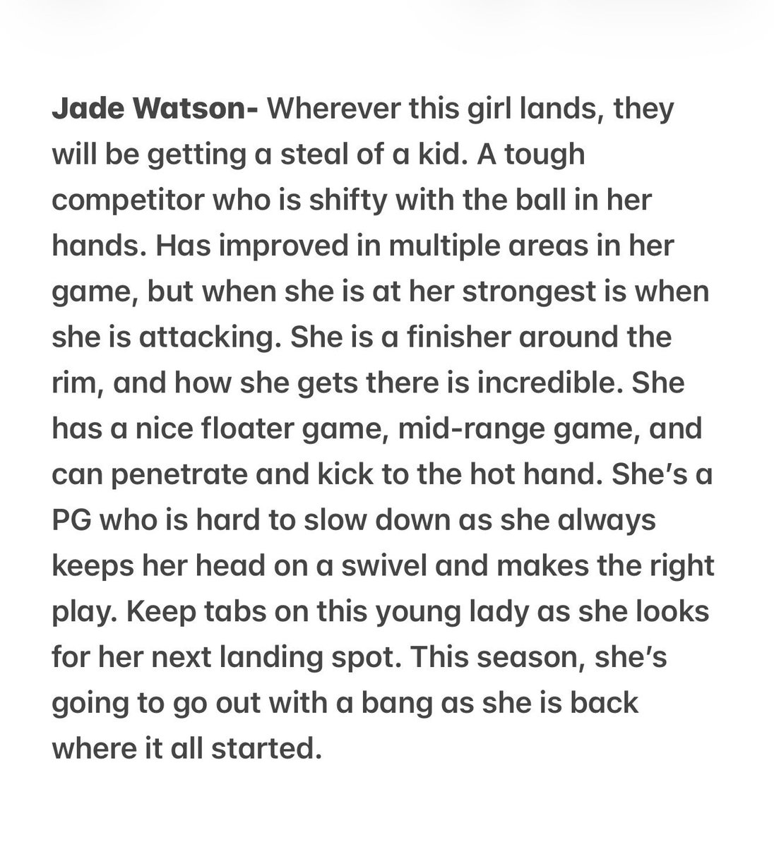 jadesosh1fty_27's tweet photo. @TinnonBrandon @PGHTennessee thanks for the write-up! As someone who has seen me at my highs and lows your evaluation is valuable! https://t.co/Wy9J6nYlEw