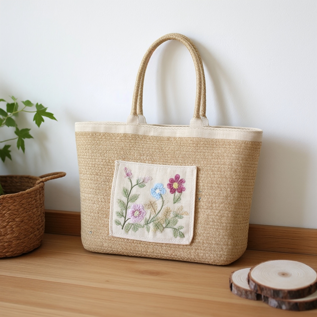 Muhamma91546973's tweet photo. Just finished my hand-woven linen tote bag—perfect for farmers market runs and sunny walks! Loving how each stitch adds a little cozy charm  #HandmadeLove https://t.co/edzjShjm5F