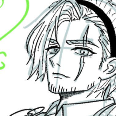 sun_nonull's tweet photo. 線画から逃げるなと言われたので練習のために描いていた🪬が割と好きな顔に描けたのにフリフリメイド服着せてるせいで台無し https://t.co/8GTusUKd3R