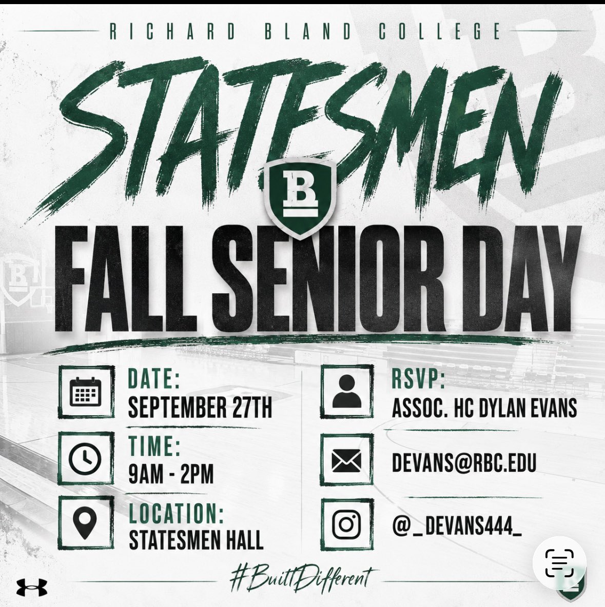 coachwcabrera's tweet photo. Running it back early this year for Class of 2027 Sr’s in our gym Sept. 27th.
College coaches from Division 2 and 3 working event and evaluating.

College coaches will be invited to stay for our practice following event that evening.
Contact Associate HC @_devans444_ ! https://t.co/rduJvLFYwZ