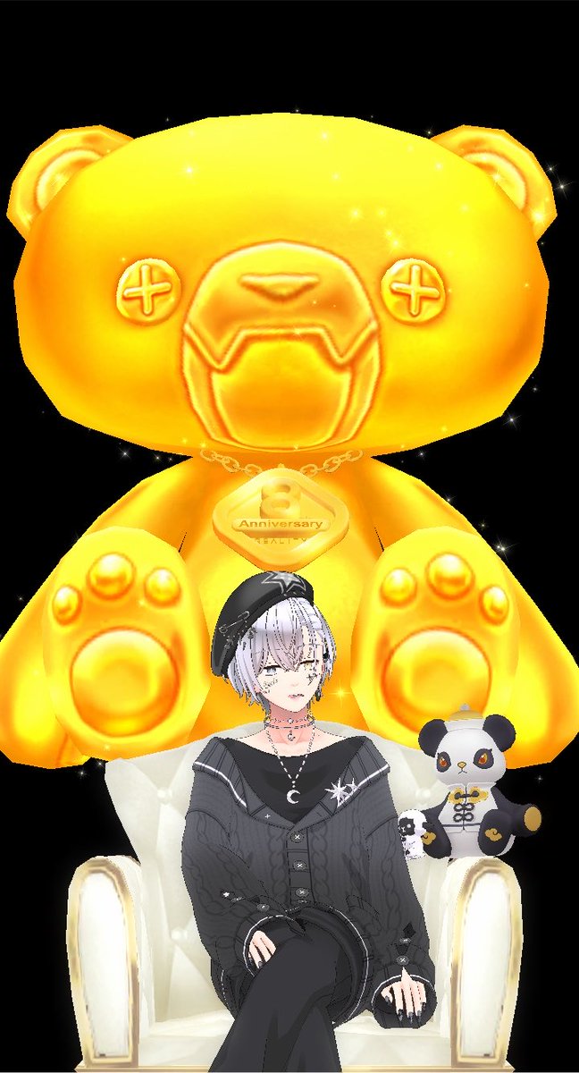 temiii44's tweet photo. ちよこちゃのどデカ金クマ〜✊🏻 ̖́- https://t.co/jyuTmUWkRA