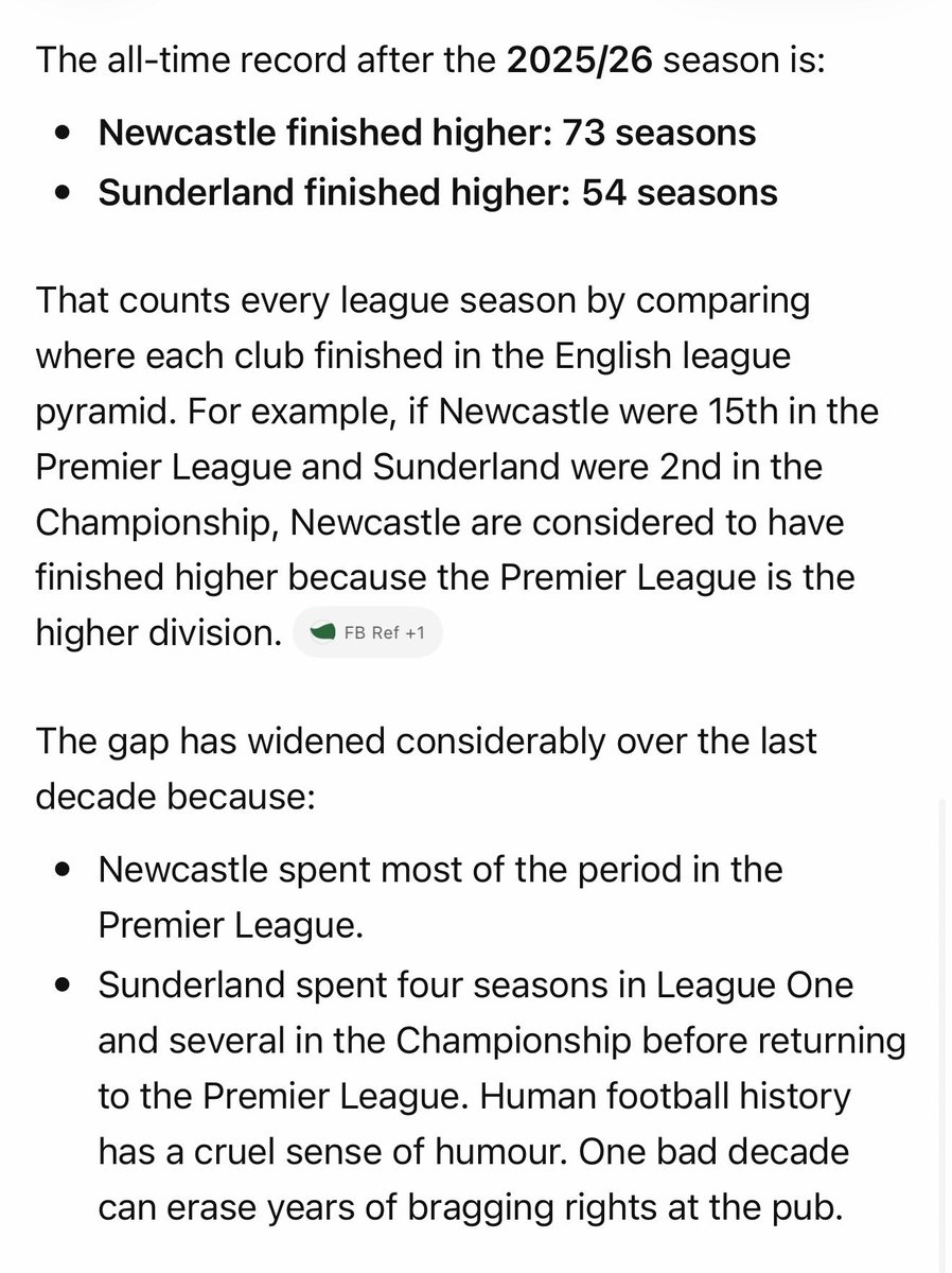 mpb3012's tweet photo. @RejectedBook Enjoy it while you can. There’s a canny big shadow there… at least another 19 seasons to draw level. https://t.co/OpY1zqqX4s