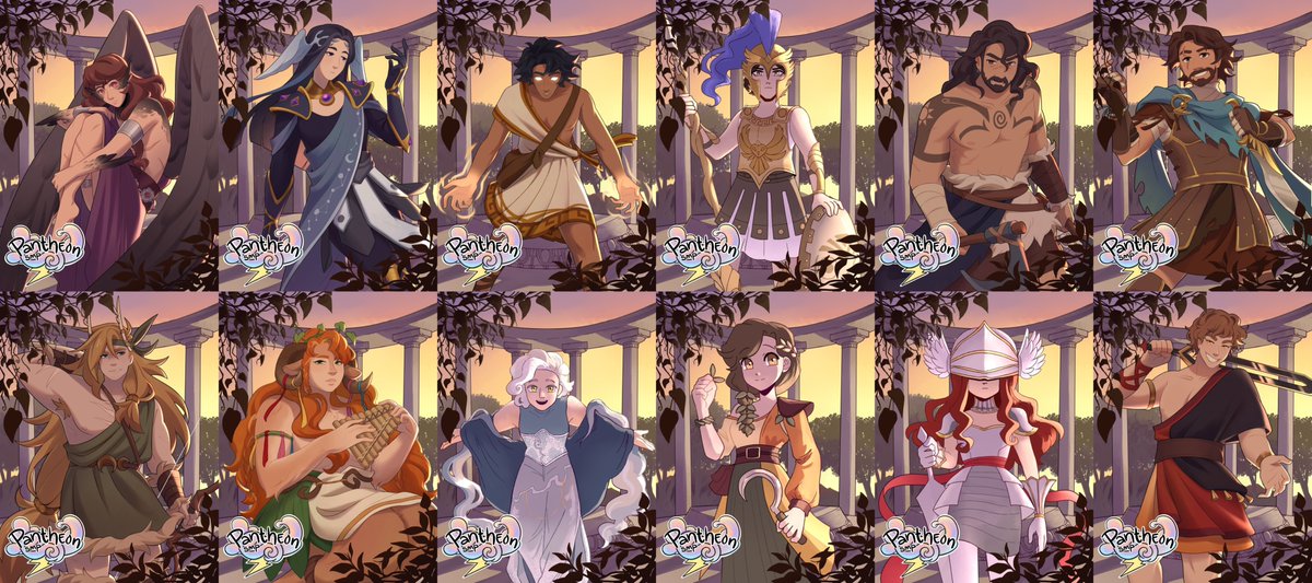 sicklecellvamp's tweet photo. Like usual, gathered every champion from #PantheonSMP for  easy  access, Drawing  them as we speak and YOU SHOULD TOO!!!🫵🌩️ https://t.co/CIOlVJbet3