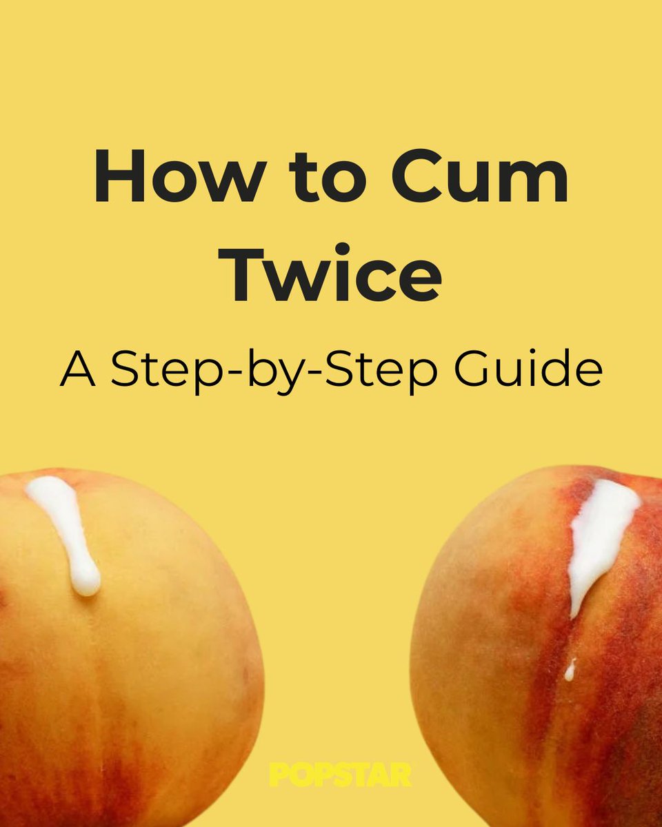 PopstarLabs's tweet photo. Thread 🧵👇 

Most men think the first orgasm means the end. It doesn't have to. 

Here are a few techniques worth trying: https://t.co/8L1lOW4xG8