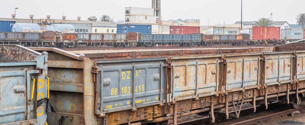 supply_africa's tweet photo. Namibia : Kaleido Logistics and TransNamib launch rail corridor between Walvis Bay and Karibib
@KALEIDOLogistic #PortWalvisBay #TRANSNAMIB #rail #transport #logistics #supplychain
https://t.co/0Zbjbbijdp https://t.co/iRYMHHfAWc