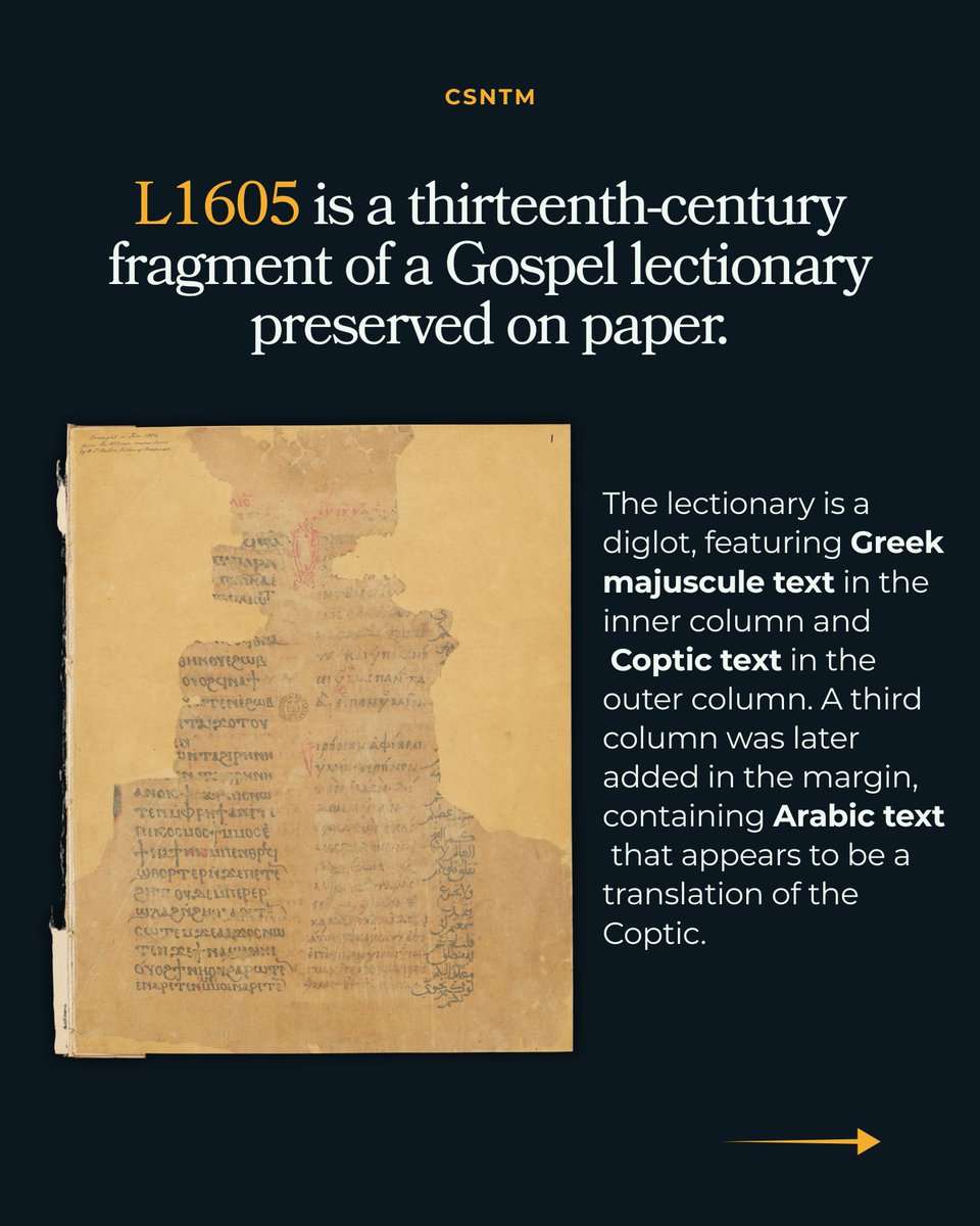 CSNTM's tweet photo. See this week's additions to our Digital Manuscript Collection: https://t.co/l2rMJwCJ3R
#NewTestament #Manuscripts #Digitization https://t.co/bKV3tP8bDE