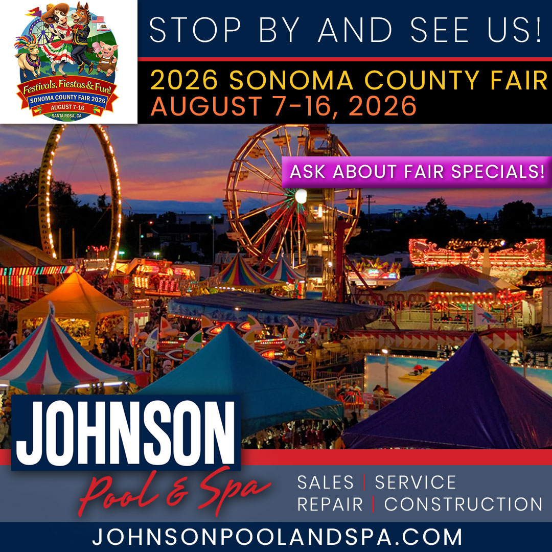 Johnsonpool's tweet photo. Step Right Up for Savings! 🎡🎠🎪🎈🤡🤹‍♂️
2026 Sonoma County Fair | Aug 7-16 | Sonoma County Fairgrounds

🎪 Stop by our booth in Grace Pavilion (Spaces 1/2/3) 
🎪 Demo an infrared sauna
🎪 Check out Jacuzzi® Hot Tubs
🎪 Get your product questions answered 

See you at the Fair! https://t.co/XfXUWCcv0C