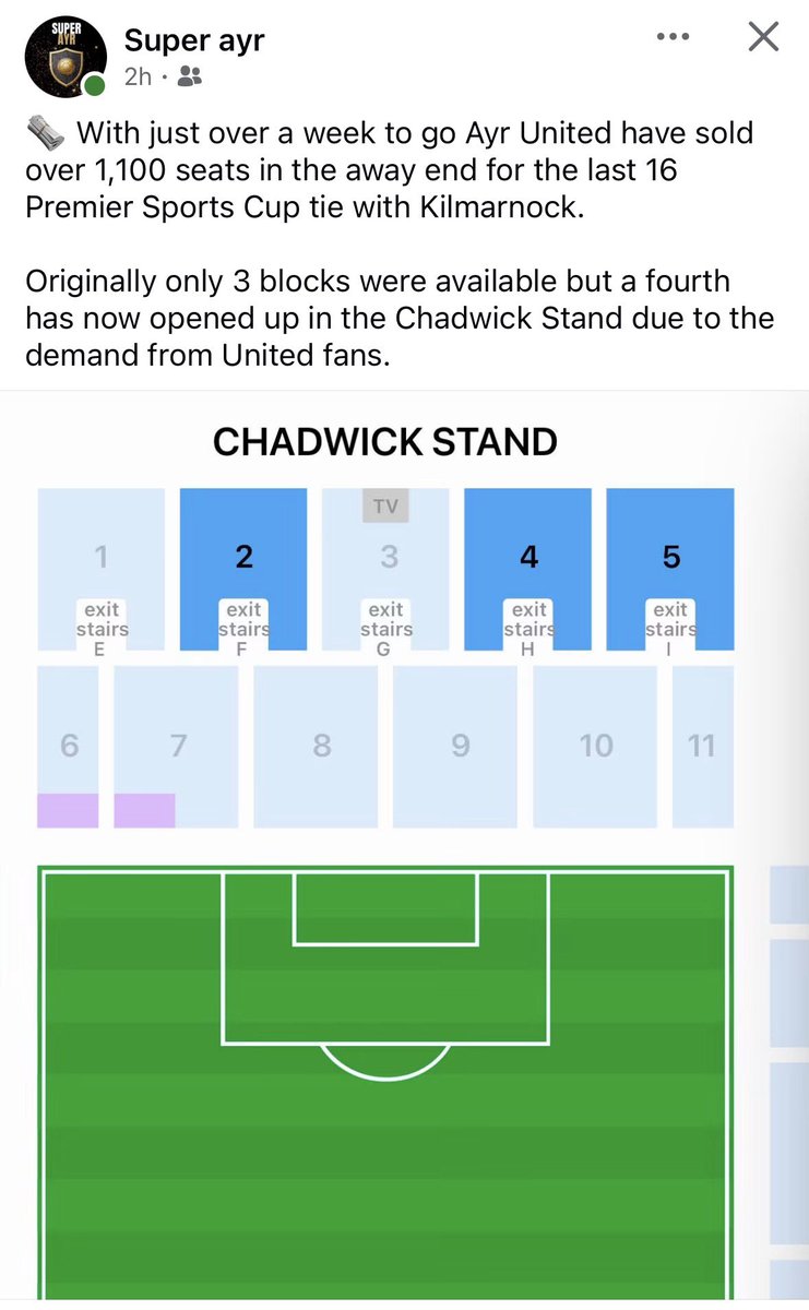 SomersetBoab's tweet photo. Tickets selling Troops and another section opened, don’t think twice about it, let’s make this a night to remember 👍😎🏁 https://t.co/BbkqJF2g54