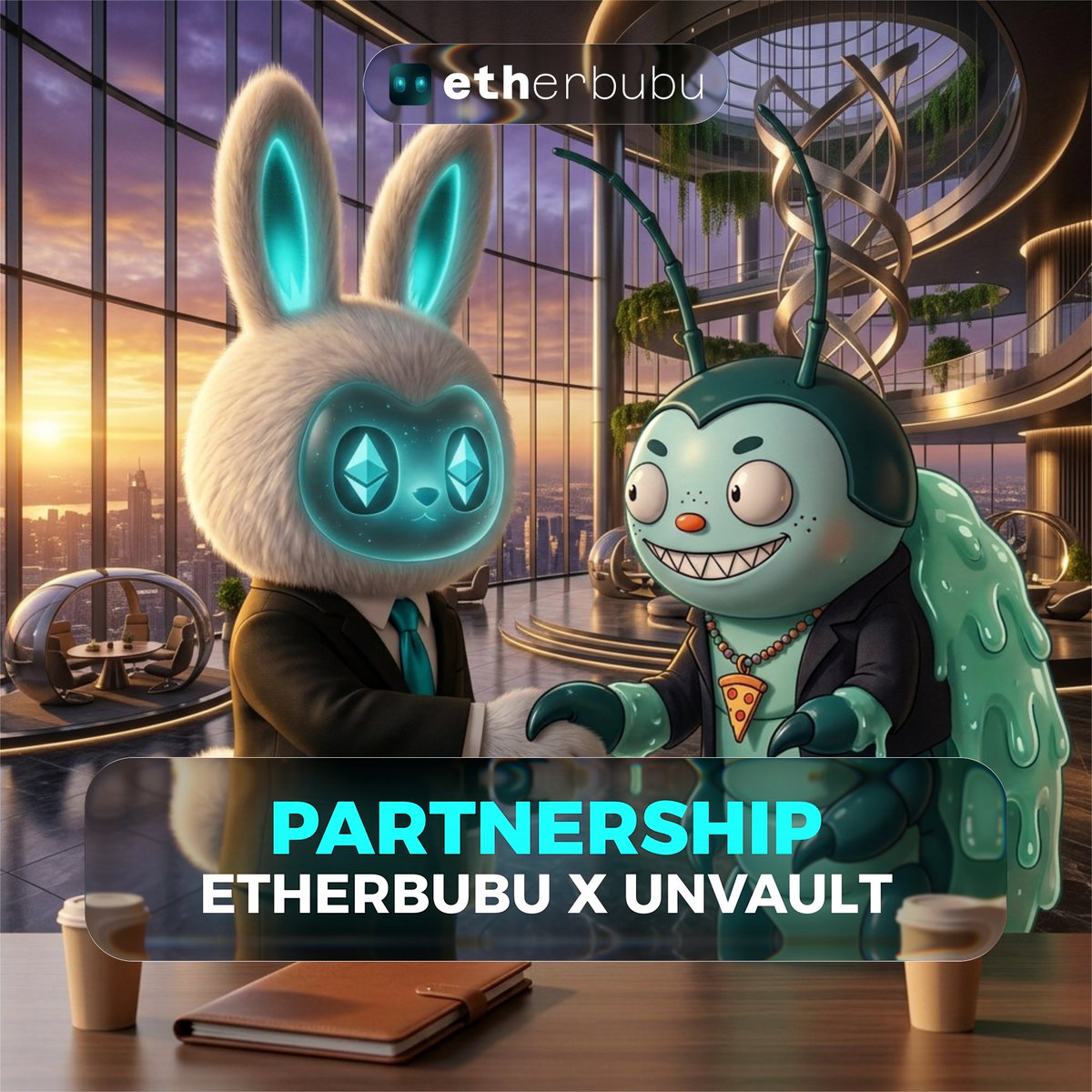 EtherBubu's tweet photo. ₍ᐢ. .ᐢ₎ We're glad to announce our collaboration with @unvault      

Unvault is developing an omnichain NFT marketplace connecting NFT ecosystems across multiple blockchains.

Built by @AaronHaber & @ernestleedotcom  

Their upcoming Genesis Bugz collection will serve as an entry point to the Unvault ecosystem. Holders receive priority access to Unvault Launchpad mints and can earn Minters' Bonuses by minting partner collections

Our community received WL spots for their upcoming mint 🤝