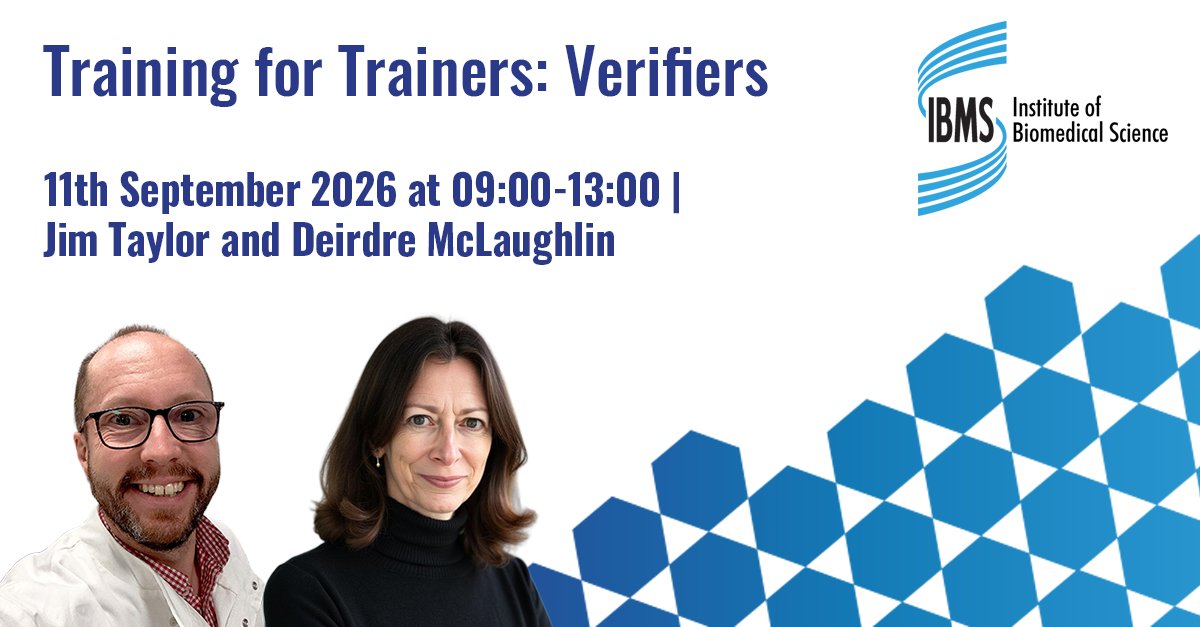 IBMScience's tweet photo. Our next Training for Trainers: Verifiers event will take place on 11th September at 9am. It will provide information on the updated registration training portfolio (V5) and how to use OneFile. 

Register here: https://t.co/tZdGOc56gX https://t.co/dVY2xUzlV6