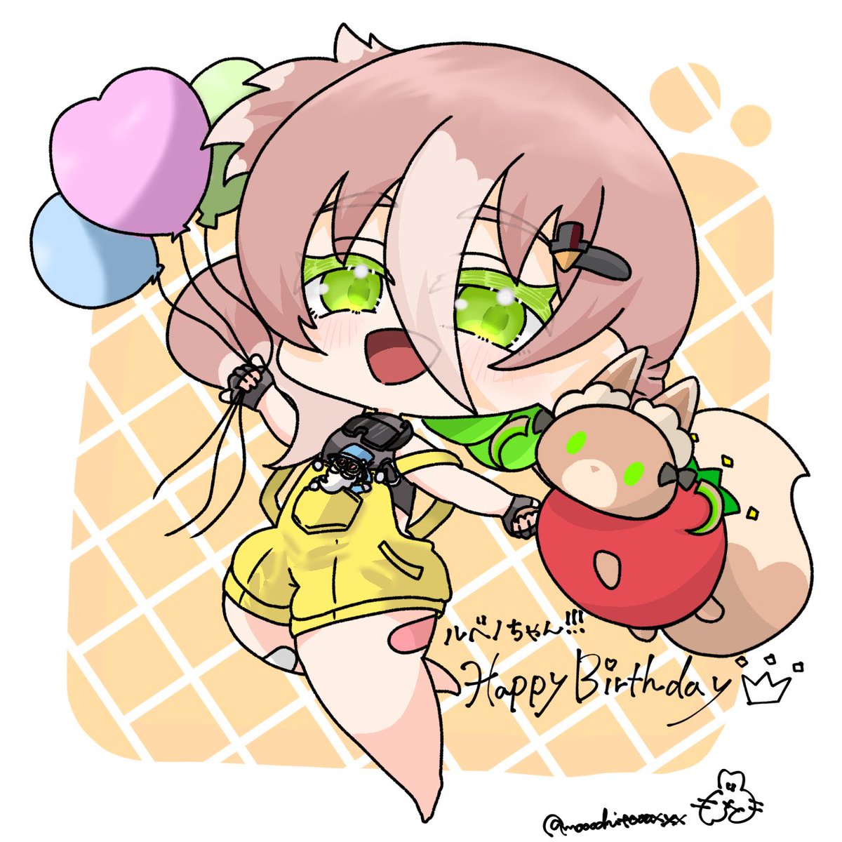 mooochitoooxxx's tweet photo. @City_Kite_H6 お誕生日おめでとうだよー!!!🎉🎂
ルベノちゃんが元気でいてくれるだけで嬉しいからあまり無理せずだよー✨✨✨ https://t.co/zWVSNKv724