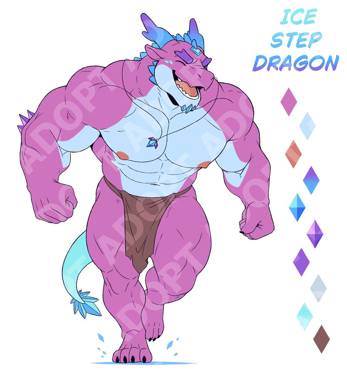 MrViviz's tweet photo. (Adopt) Ice Step Dragon~❄️🐉

65$, payment via Boosty, bank card only

DM me if interested📩

#bara #furrybara #furryartwork https://t.co/dvxRhducb7