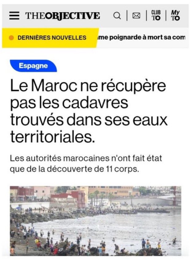 zack2nice's tweet photo. 130 morts, sûrement plus.
Des cadavres marocains dérivent encore dans les eaux territoriales du royaume, abandonnés parce que l’État marocain refuse de les récupérer.

Et dans ces mêmes eaux, le prince héritier fait du jet‑ski.

Une indécence totale.
Voilà la considération qu’ils ont pour leur propre peuple.