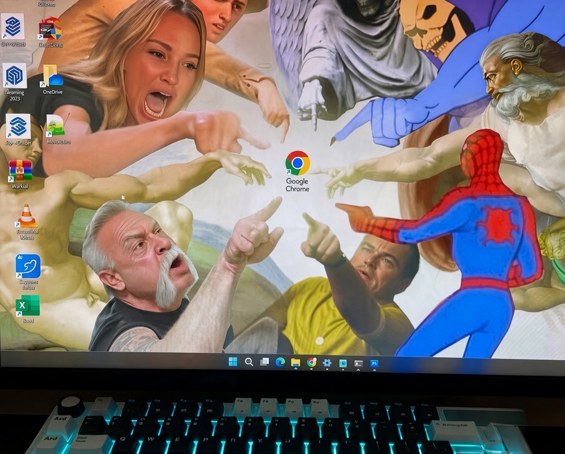 Callunc's tweet photo. When MOMS couldn't find Google Chrome, jus do this 🤣🤣🤣 https://t.co/sHMbeRD27V